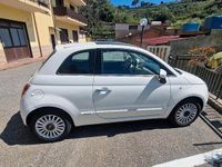 Usata Fiat 500 69 CV (50 kW) 2009 Bianco Cabrio