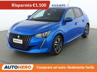 Usata Peugeot 208 Allure 75 CV (55 kW) 2021 Blu Utilitaria