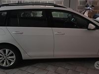 Usata VW Golf VII Comfortline 110 CV (80 kW) 2015 Bianco Station wagon