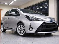Brugt Toyota Yaris Hybrid Active 101 HK (74 kW) 2018 Sølv Sedan