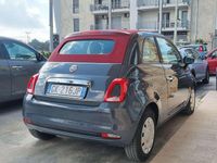 Usata Fiat 500C Club 69 CV (50 kW) 2022 Grigio Cabrio