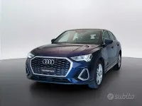 Usata Audi Q3 Sportback 150 CV (110 kW) 2021 Bluazzurro SUV