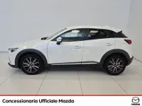 Usata Mazda CX-3 Exceed 105 CV (77 kW) 2017 Bianco SUV