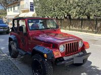 Usata Jeep Wrangler 177 CV (130 kW) 2001 Rosso SUV