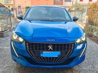 Usata Peugeot 208 Allure 101 CV (74 kW) 2022 Blu Utilitaria