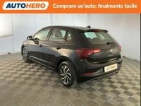 Usata VW Polo Life 95 CV (69 kW) 2023 Nero Utilitaria