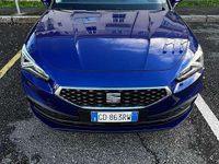 Usata Seat Leon XCELLENCE 150 CV (110 kW) 2021 Blu/azzurro Berlina