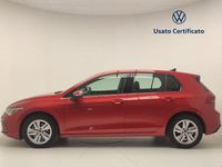 Usata VW Golf VIII Life 110 CV (80 kW) 2022 Rosso Utilitaria