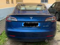 Usata Tesla Model 3 Long Range AWD 366 kW (498 CV) 2021 Blu/azzurro Berlina