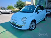 Usata Fiat 500 Lounge 69 CV (50 kW) 2009 Bluazzurro Cabrio