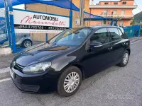 Usata VW Golf VI United 80 CV (58 kW) 2011 Nero pastello Utilitaria