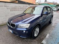 Usata BMW X3 184 CV (135 kW) 2012 Blu/azzurro SUV