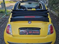 Usata Fiat 500 85 CV (62 kW) 2011 Giallo Cabrio