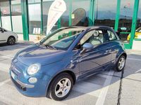 Usata Fiat 500C Lounge 69 CV (50 kW) 2013 Blu Cabrio