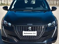 Usata Peugeot 208 Active 75 CV (55 kW) 2022 Nero Utilitaria