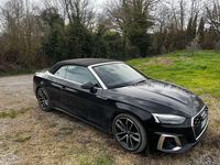 Usata Audi A5 Cabriolet S-Line 190 CV (139 kW) 2020 Nero Cabrio
