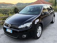 Usata VW Golf VI 110 CV (80 kW) 2009 Nero Utilitaria