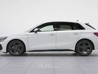 Usata Audi A3 S-Line 150 CV (110 kW) 2023 Bianco ghiaccio metallizzato Berlina