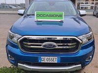Usata Ford Ranger Limited 170 CV (125 kW) 2021 Blu/azzurro Pick-up