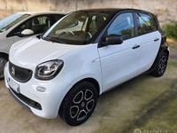Usata Smart ForFour 71 CV (52 kW) 2017 Bianco Utilitaria