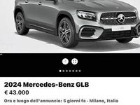 Usata Mercedes GLB200 Premium 163 CV (119 kW) 2024 Grigio SUV