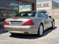 Usata Mercedes SL350 245 CV (180 kW) 2005 Argento cubanite Cabrio