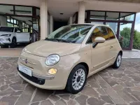 Usata Fiat 500C Lounge 95 CV (69 kW) 2014 Beige Cabrio