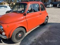 Usata Fiat 500 1970 Rosso Utilitaria