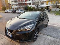 Usata Nissan Micra Acenta 71 CV (52 kW) 2018 Nero Utilitaria