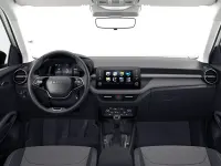 Nuova Skoda Fabia 95 CV (69 kW) 2026 Bianco luna metallizzato nero tulipano p Utilitaria