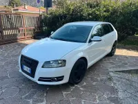 Usado Audi A3 90 CV (66 kW) 2010 Blanco Utilitario