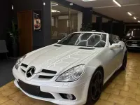 Usata Mercedes SLK350 AMG 272 CV (200 kW) 2006 Designo mystic white pearl Cabrio