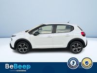 Usata Citroën C3 Live 75 CV (55 kW) 2017 Bianco Berlina