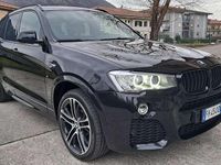 Usata BMW X3 M Sport 190 CV (139 kW) 2017 Nero SUV