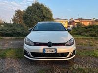 Usata VW Golf VII GTI 220 CV (161 kW) 2013 Bianco Berlina