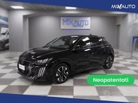 Usata Peugeot 208 Allure 101 CV (74 kW) 2025 Nero Utilitaria