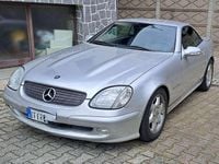 Usata Mercedes SLK200 163 CV (119 kW) 2003 Argento Cabrio