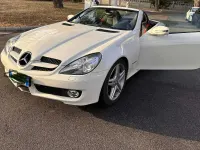 Usata Mercedes SLK200 184 CV (135 kW) 2010 Bianco Cabrio