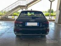 Usata Audi A3 Advanced 150 CV (110 kW) 2022 Nero Berlina