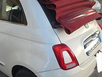 Usata Fiat 500 Lounge 95 CV (69 kW) 2014 Bianco Cabrio
