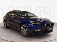 Usata Seat Leon XCELLENCE 150 CV (110 kW) 2020 Blu Station wagon