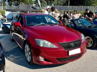 Usata Lexus IS250 208 CV (152 kW) 2009 Rosso Coupé