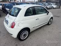 Usata Fiat 500 Lounge 69 CV (50 kW) 2009 Bianco Cabrio