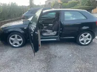 Usata Audi A3 105 CV (77 kW) 2005 Nero Utilitaria