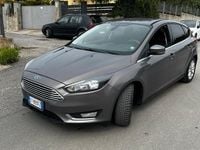 Usata Ford Focus Titanium 125 CV (91 kW) 2015 Grigio Berlina