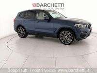 Usata BMW X3 Advantage 190 CV (139 kW) 2021 Blu SUV