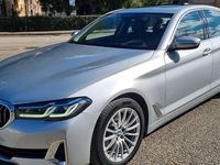 Usata BMW 520 Luxury Line 190 CV (139 kW) 2020 Argento Berlina