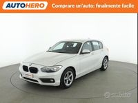 Usata BMW 116 Advantage 116 CV (85 kW) 2017 Bianco Utilitaria