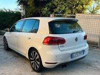 Usata VW Golf VI GTD 170 CV (125 kW) 2012 Bianco Utilitaria