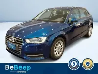 Usata Audi A3 Business 110 CV (80 kW) 2015 Blu metallizzato Berlina